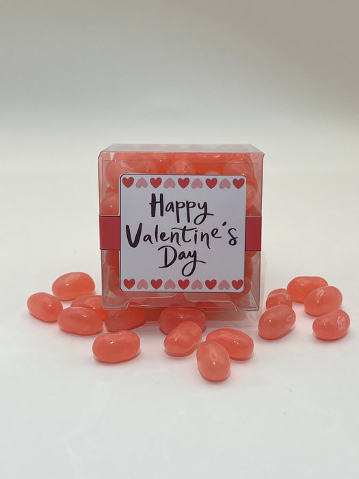 Valentine's Day Cube Jelly Beans Pink Theme